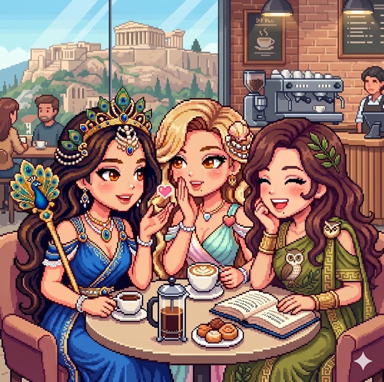 Hera, Athena & Venus